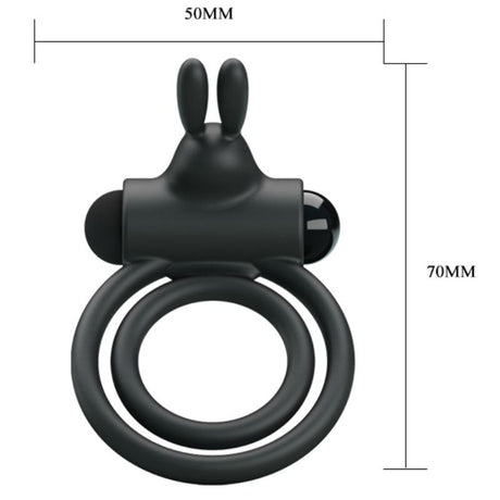 Penisring Osmond Vibratorring aus Silikon.4
