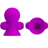 Pretty Love - Nippelstimulatoren 12m Lila Vibration