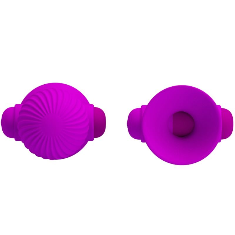 Pretty Love - Nippelstimulatoren 12m Lila Vibration