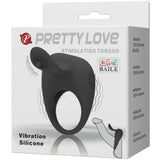 Pretty Love - Vibrierring mit Zunge