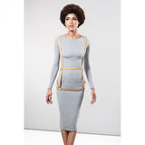 Bijoux - Indiscrets Maze Harness Kleiderform Braun