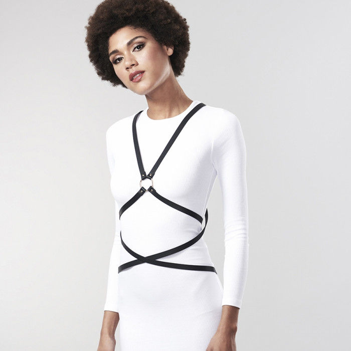 Bijoux Indiscrets Maze - Multi-Way Harness Schwarz