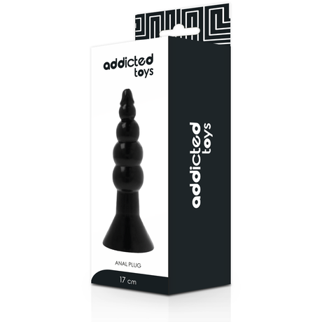 Addicted Toys - Analplug 17 cm Schwarz
