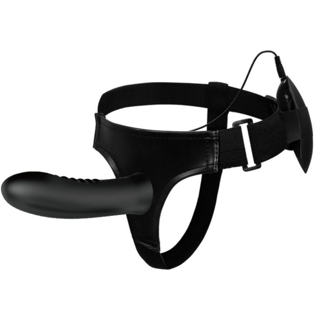 Pretty Love - Myron Strap-On mit Vibration und Hohldildo