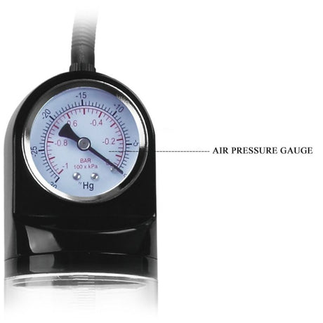 Penispumpe Erektionspumpe mit Barometer.5