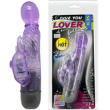 Baile - Geben Sie Ihnen Eine Art Liebhabervibrator mit Lila Hasen 10 Modi