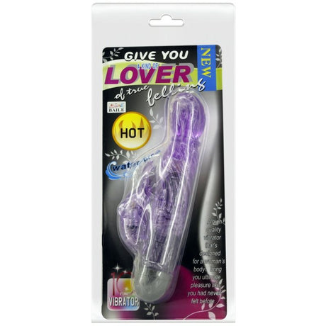 Vibrator Geben Sie Ihnen Eine Art Liebhabervibrator mit Lila Hasen 10 Modi.2