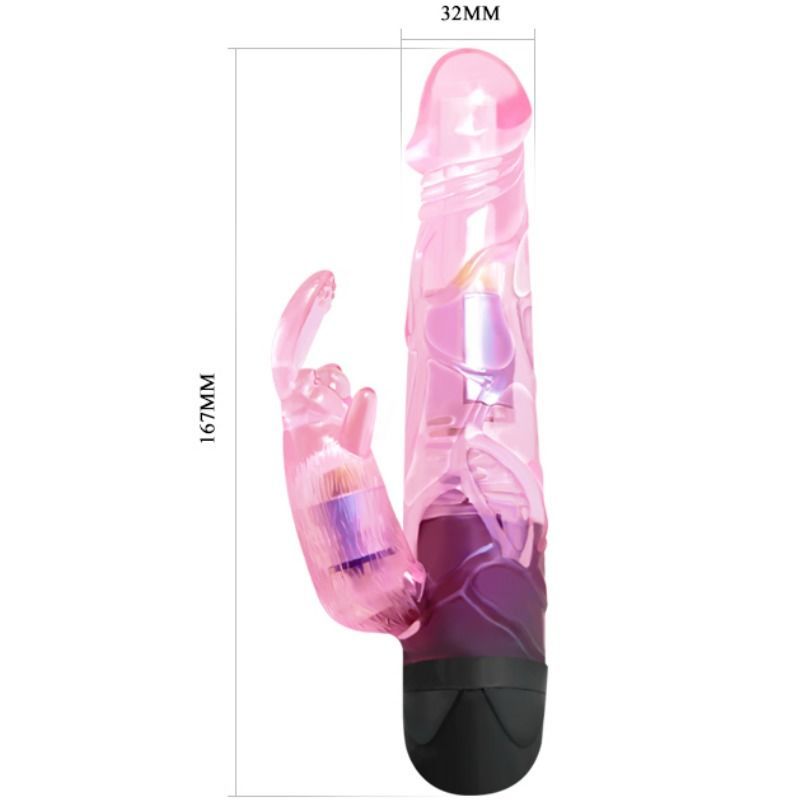 Baile - Geben Sie Ihnen Liebhaber-Vibrator mit Rosa Kaninchen