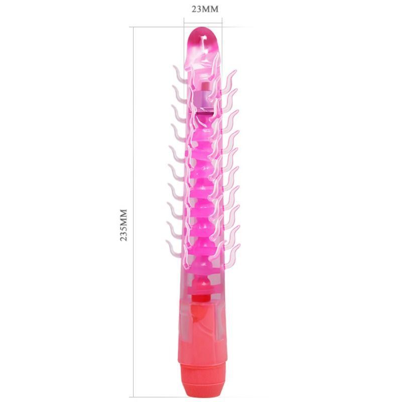 Baile - Flexi Vibe Sensual Spine Biegbarer Vibrierdildo Flieder 23.5 cm