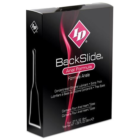 Id Backslide - Anal Insert 4 Röhren 8 ml