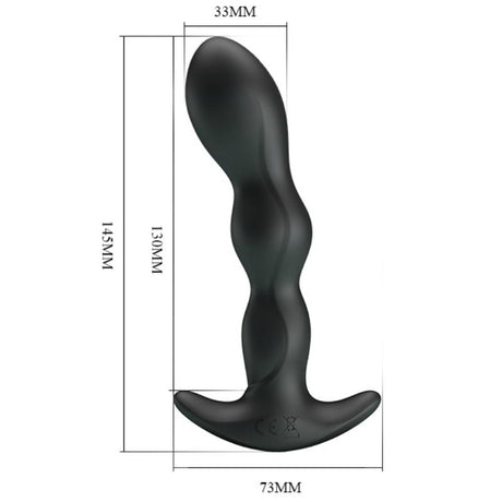 Analplug Anal 12 Vibrationsmodi 1 cm.3