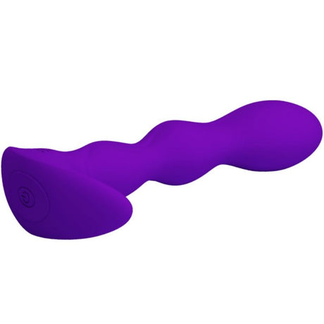 Analplug Anal 12 Lila Vibrationsmodi 1 cm.8