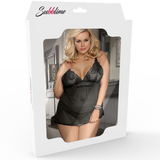 Subblime - Queen plus Weisse Babydoll mit Fringe