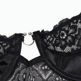 Subblime - Corset Corset und Gürtel Schwarz S / M.