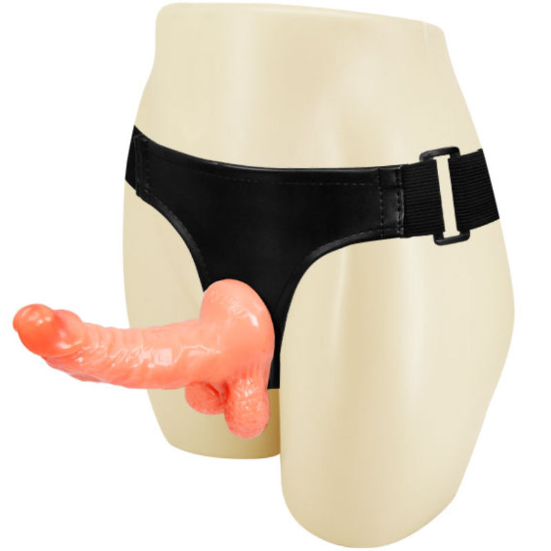 Baile - Gurt mit Realistischem Penis und Ultra Leidenschaftlichem Verstellbaren Höschen 15.5 cm