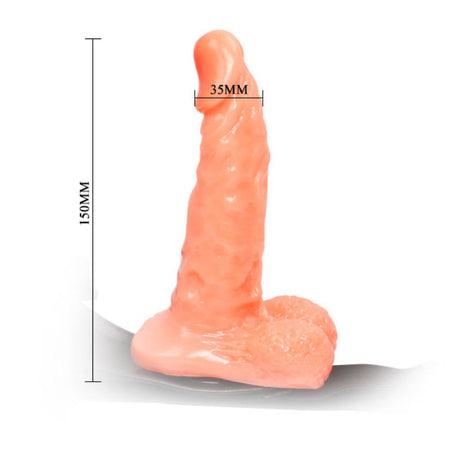 Strap-on Gurt mit Realistischem Penis und Ultra Leidenschaftlichem Verstellbaren Höschen.5