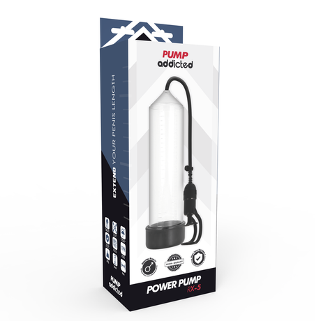 Penispumpe Rx5 Transparent 23 x 5,5 cm.5