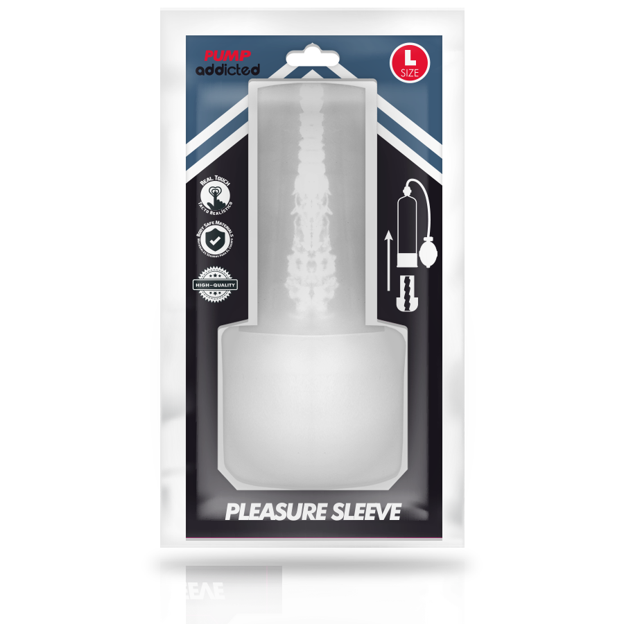Pump Addicted - Pleasure Sleeve Mastaubador Grösse L