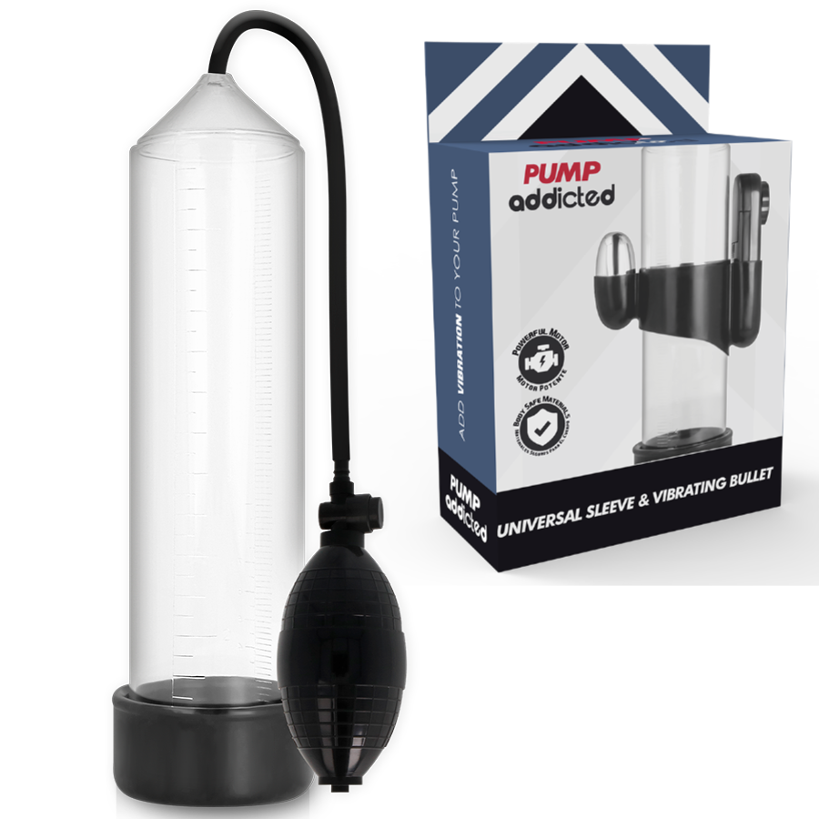 Pump Addicted - Transparenter Rx3-Vibrator