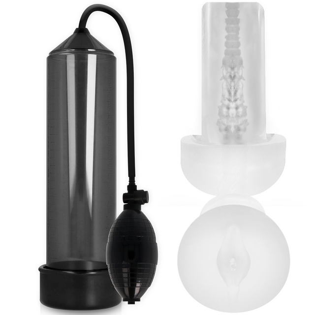 Pump Addicted - Rx3 Black mit Pleasure Sleeve