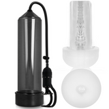 Pump-Süchtig - Rx5 Schwarz mit Masturbator