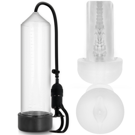 Penispumpe Rx5 Transparent mit 23 x 5,5 cm