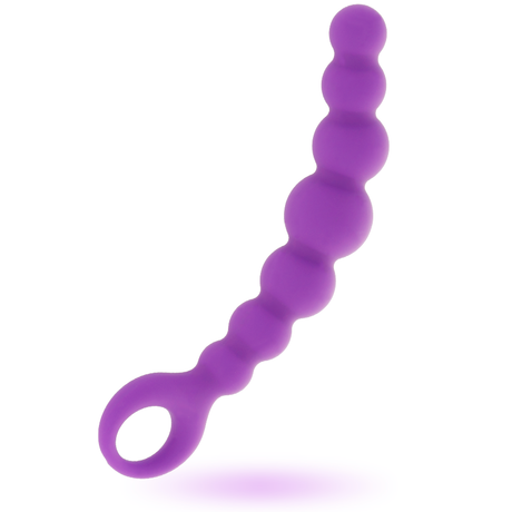Analkette Analperlen Maxflieder 3,3 x 18,5 cm.1