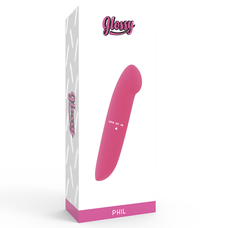 Glossy - Phil Vibrator Rosa