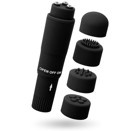 Glossy - Kurt Taschenmassager Schwarz
