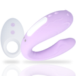Rin Paarvibrator mit Fernbedienung 8,6 x 3,2 cm