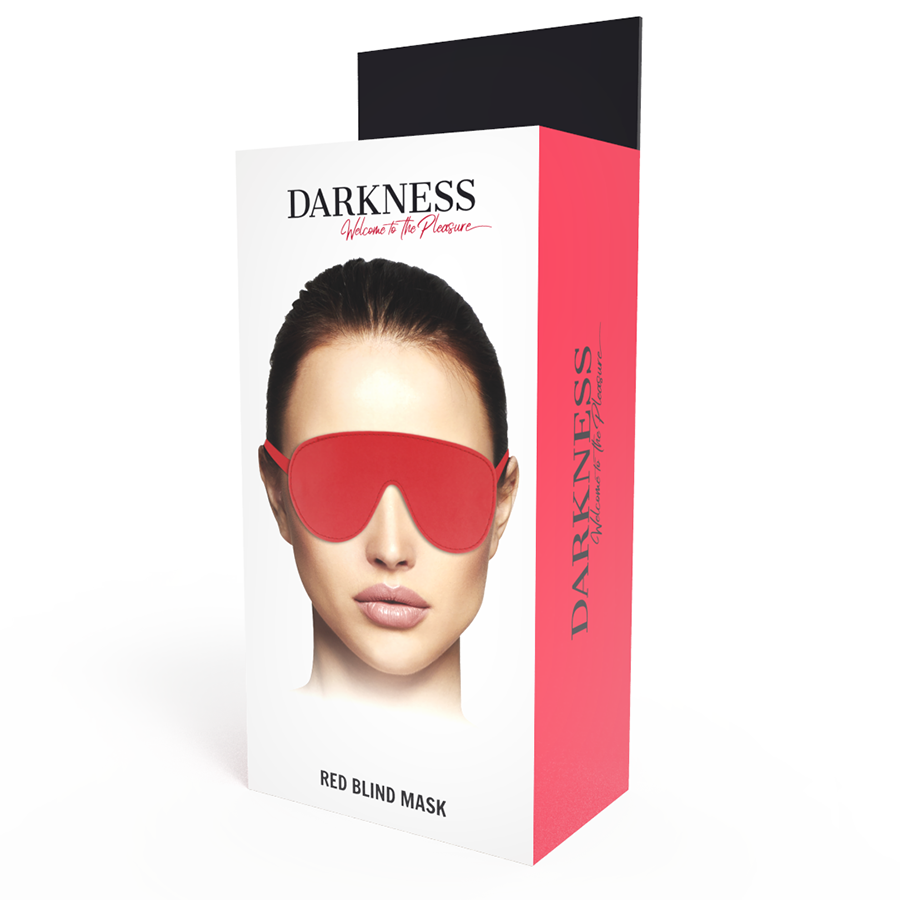 Darkness - Hochwertige Rote Maske