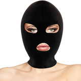 Darkness - BDSM-Submission-Maske, Mund und Augen Schwarz