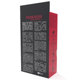 Darkness - Bequeme Halskette mit Lederkette