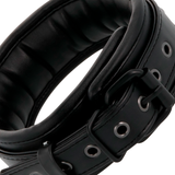 Darkness - Schwarze Halskette mit Kette