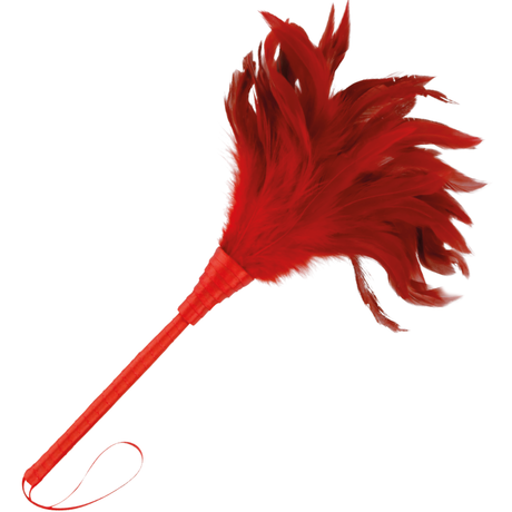 Federboa Darkness Roter Stimulierender Stift