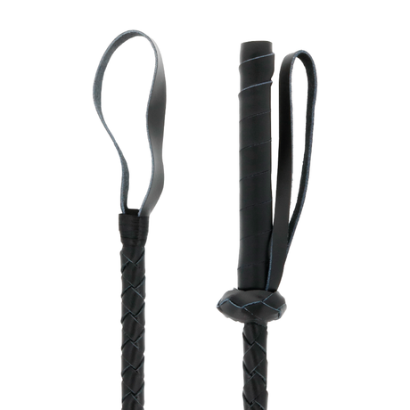 Darkness - Leder-Fetisch-BDSM-Peitsche 60 cm
