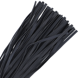 Darkness - Schwarze Bondage-Peiste 42 cm aus Leder