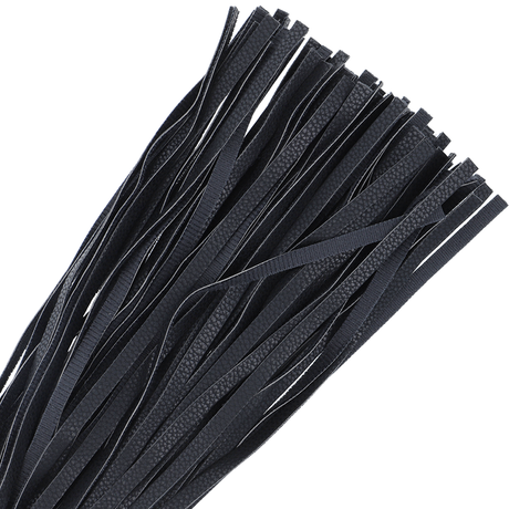 Fesselset Darkness Schwarze Bondage-Peiste aus Leder.2