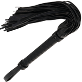 Darkness - Schwarze Bondage-Peiste 42 cm aus Leder