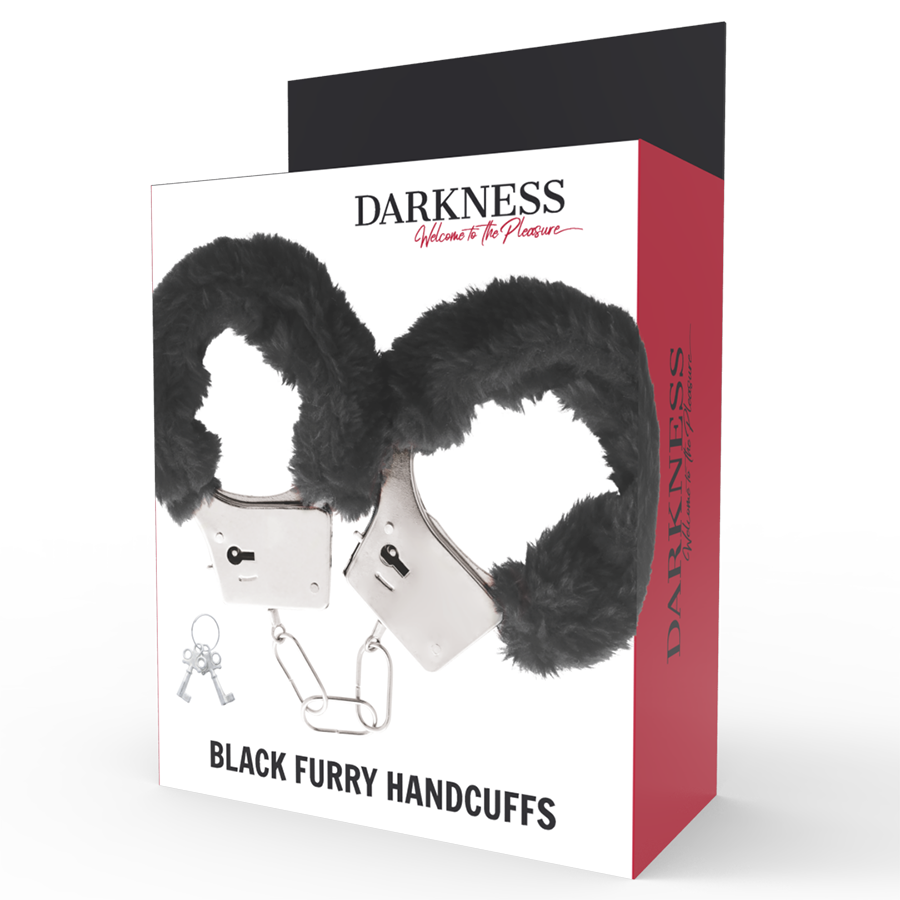 Darkness - Handschellen aus Schwarzem Metall