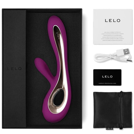 Auflegevibrator Soraya 2 Rabbit Deep Rose 11 cm.1