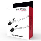 Darkness - Einstellbare Nippelklemmen aus Metall