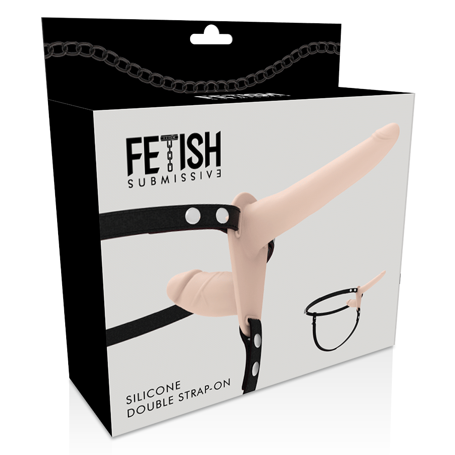 Fetish Submissive Harness - Doppelte Penetration, Fleisch