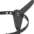 Fetish Submissive Harness - Schwarzer Silikonvibrator 15 cm