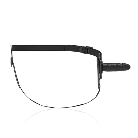 Strap-on Realistisches Schwarzes Silikon 14 cm.2