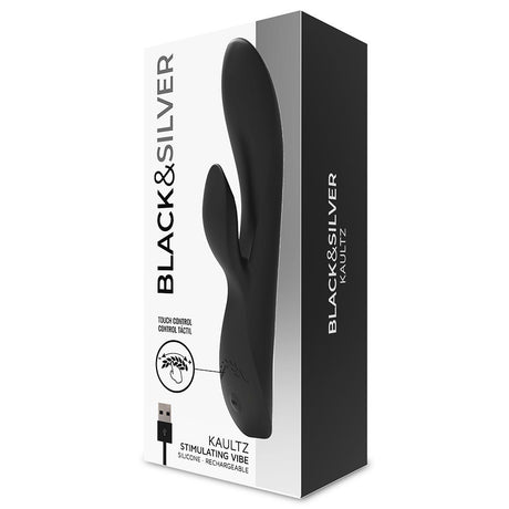 Black&Silver - Kaultz Touch Control Vibrator