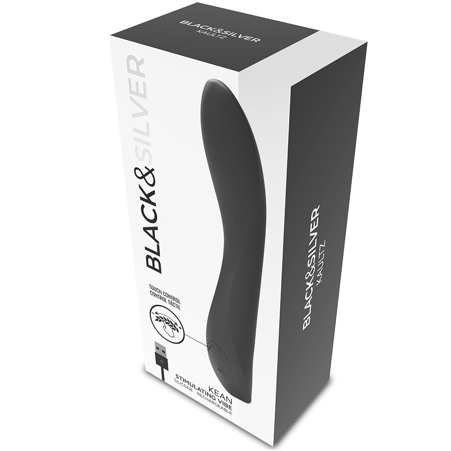 Black&Silver - Kean Vibrator Touch-Steuerung