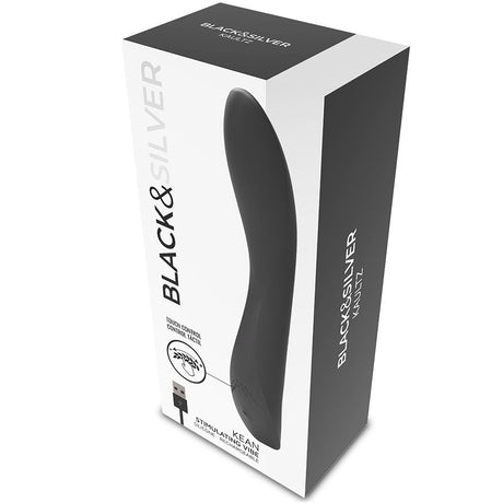 Black&Silver - Kean Vibrator Touch-Steuerung