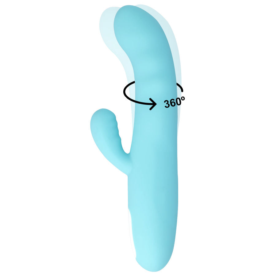Mia - Eiffel Turquoise Blau Drehvibrator