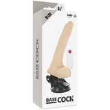 Basecock - Realistischer Vibrator mit Fernbedienung Natürlich 19 cm-x-4 cm
